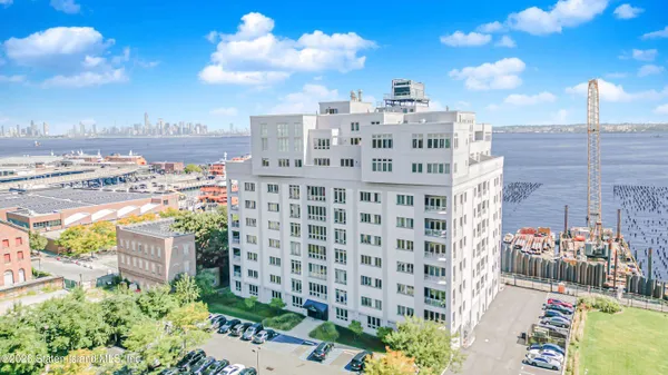 a view of a city with tall buildings