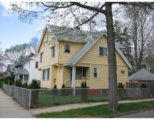 729 White Street Springfield, MA 01108 - Photo 1 of 2 a front view of a house with a yard
