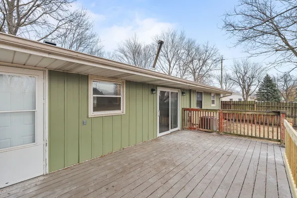 a view of a house with a roof deck