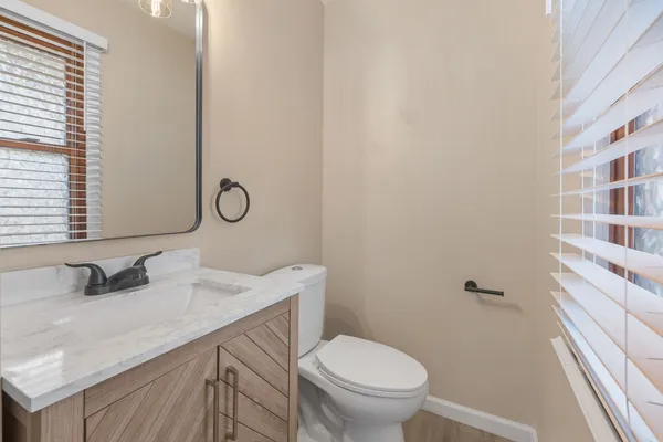 a bathroom with a sink and a toilet