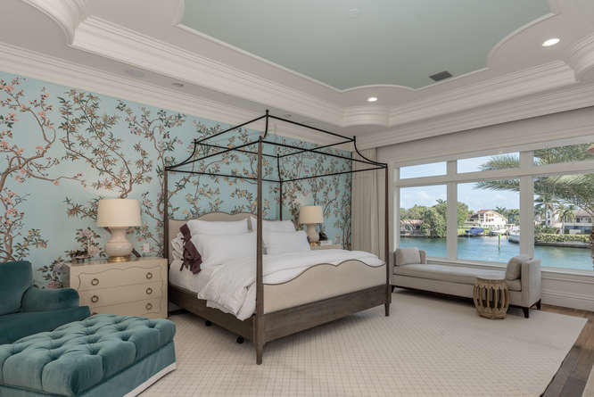 620 Golden Harbour Drive Boca Raton, FL 33432 - Photo 33 of 45 a bedroom with a bed and large window
