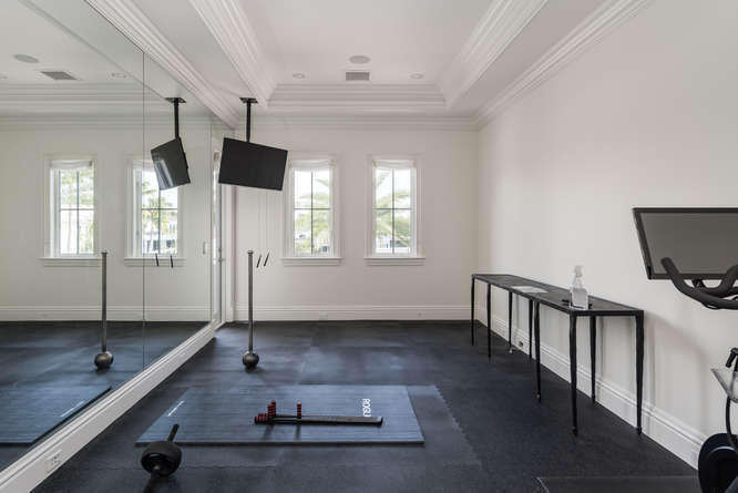 620 Golden Harbour Drive Boca Raton, FL 33432 - Photo 37 of 45 a view of a hallway with a living room