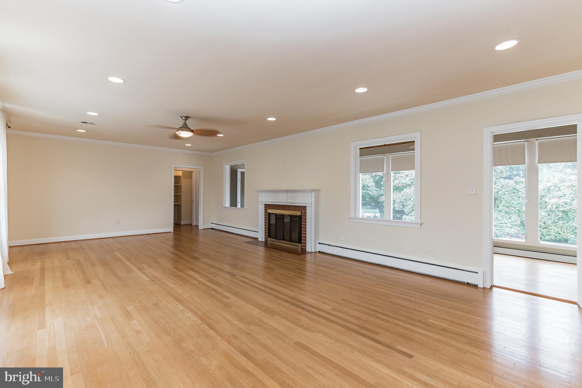 2100 Marymont Road Silver Spring, MD 20906 - Photo 12 of 37 Living room toward sunroom