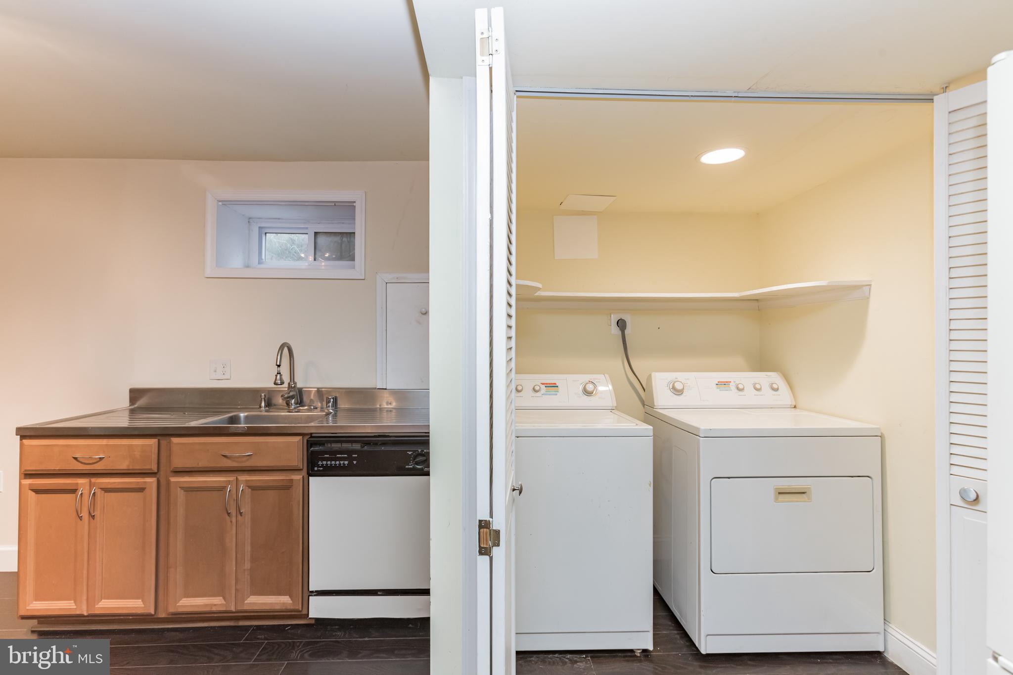 2100 Marymont Road Silver Spring, MD 20906 - Photo 28 of 37 Laundry next to kitchen in lower level