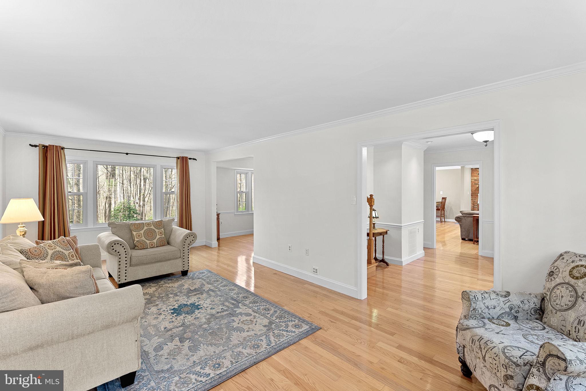 2804 Bree Hill Road Oakton, VA 22124 - Photo 14 of 46 a living room with furniture and a couch