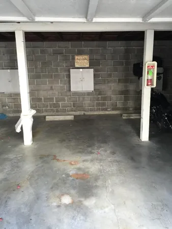 a view of parking area