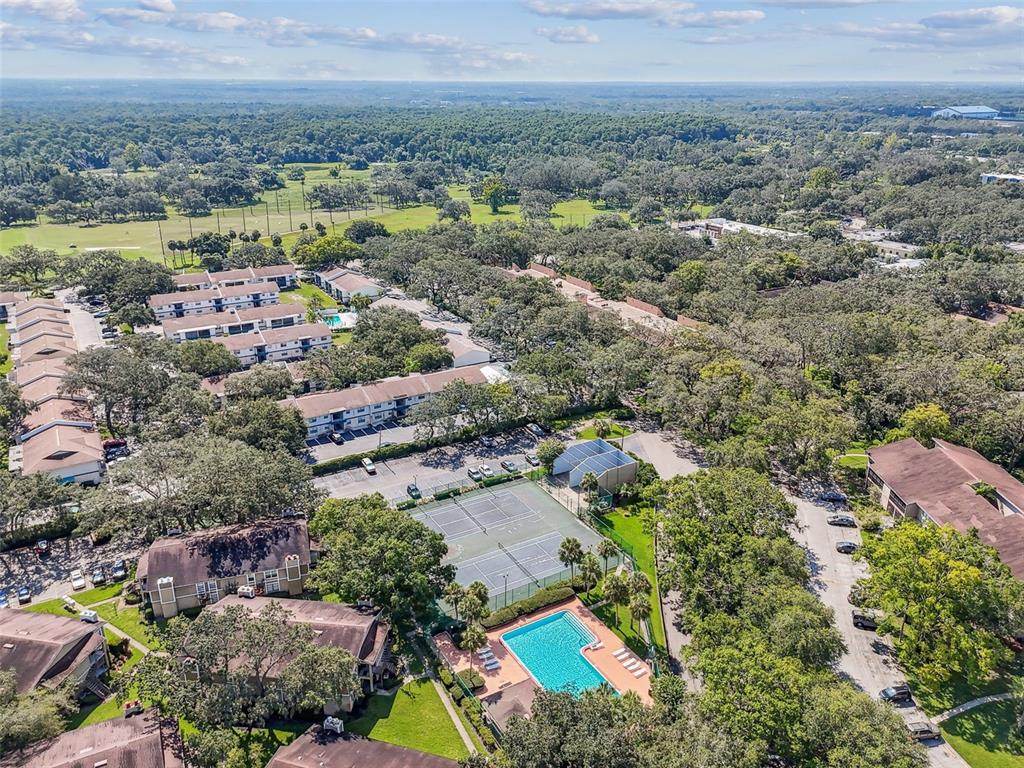 4208 Winding Moss Trail, Unit 102 Tampa, FL 33613 - Photo 22 of 27 an aerial view of multiple house
