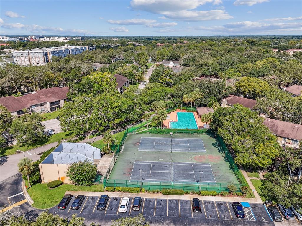 4208 Winding Moss Trail, Unit 102 Tampa, FL 33613 - Photo 25 of 27 an aerial view of a house