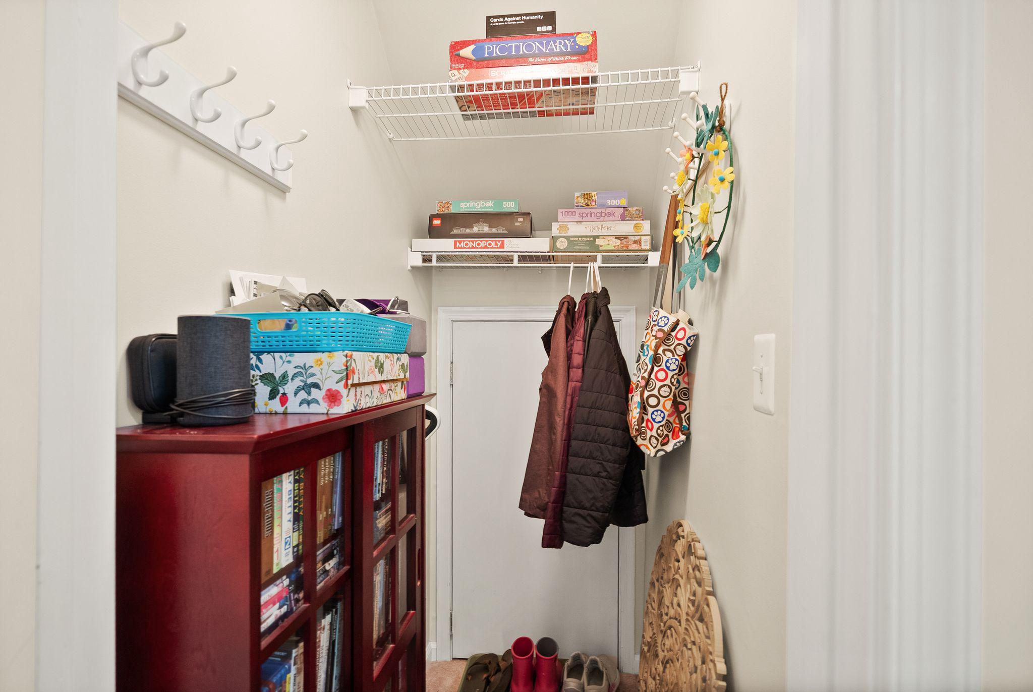 12414 A Liberty Bridge Road Fairfax, VA 22033 - Photo 6 of 38 a view of a closet with storage