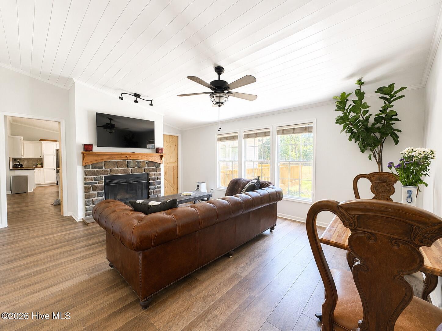 1265 Gilbert Road Southeast Bolivia, NC 28422 - Photo 13 of 46 Gorgeous room to enjoy winter afternoons by the fireplace
