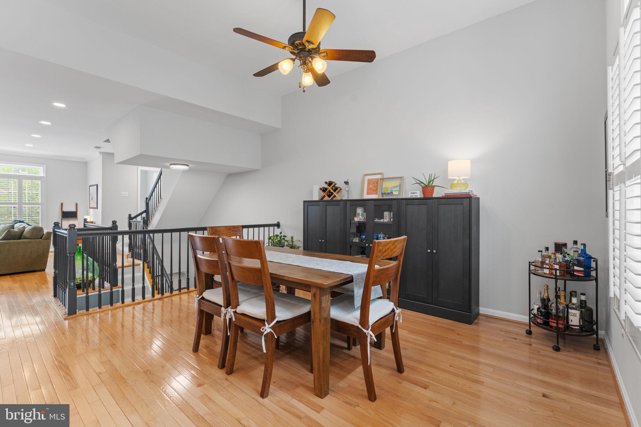 7366 Stream Bluff Way Springfield, VA 22153 - Photo 10 of 46 Dining area off main living spaced