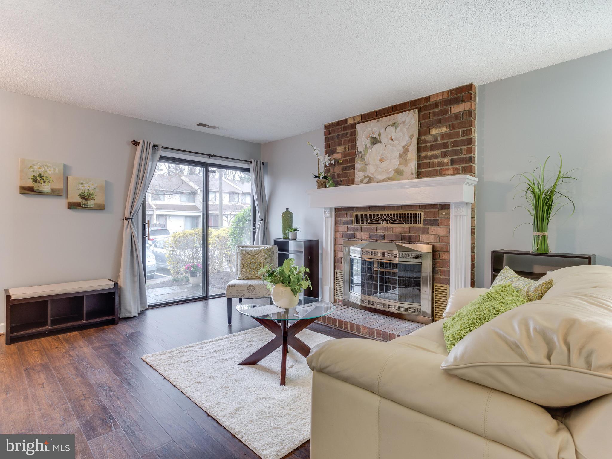 2217 Coppersmith Square Reston, VA 20191 - Photo 5 of 30 Living Room _ Cozy and Sunny