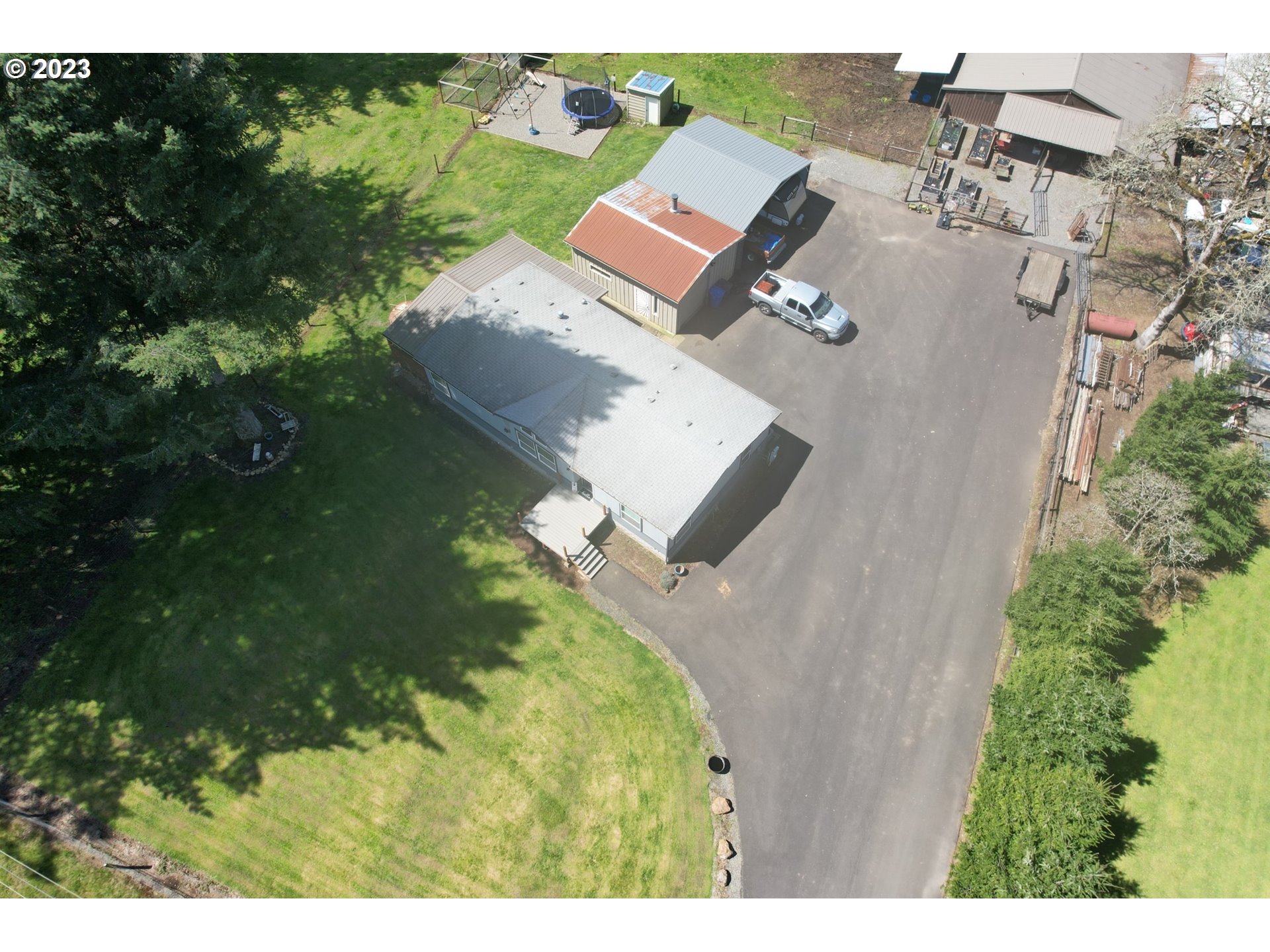 40766 North Mowitch Lyons, OR 97358 - Photo 31 of 31 a view of a house with a yard