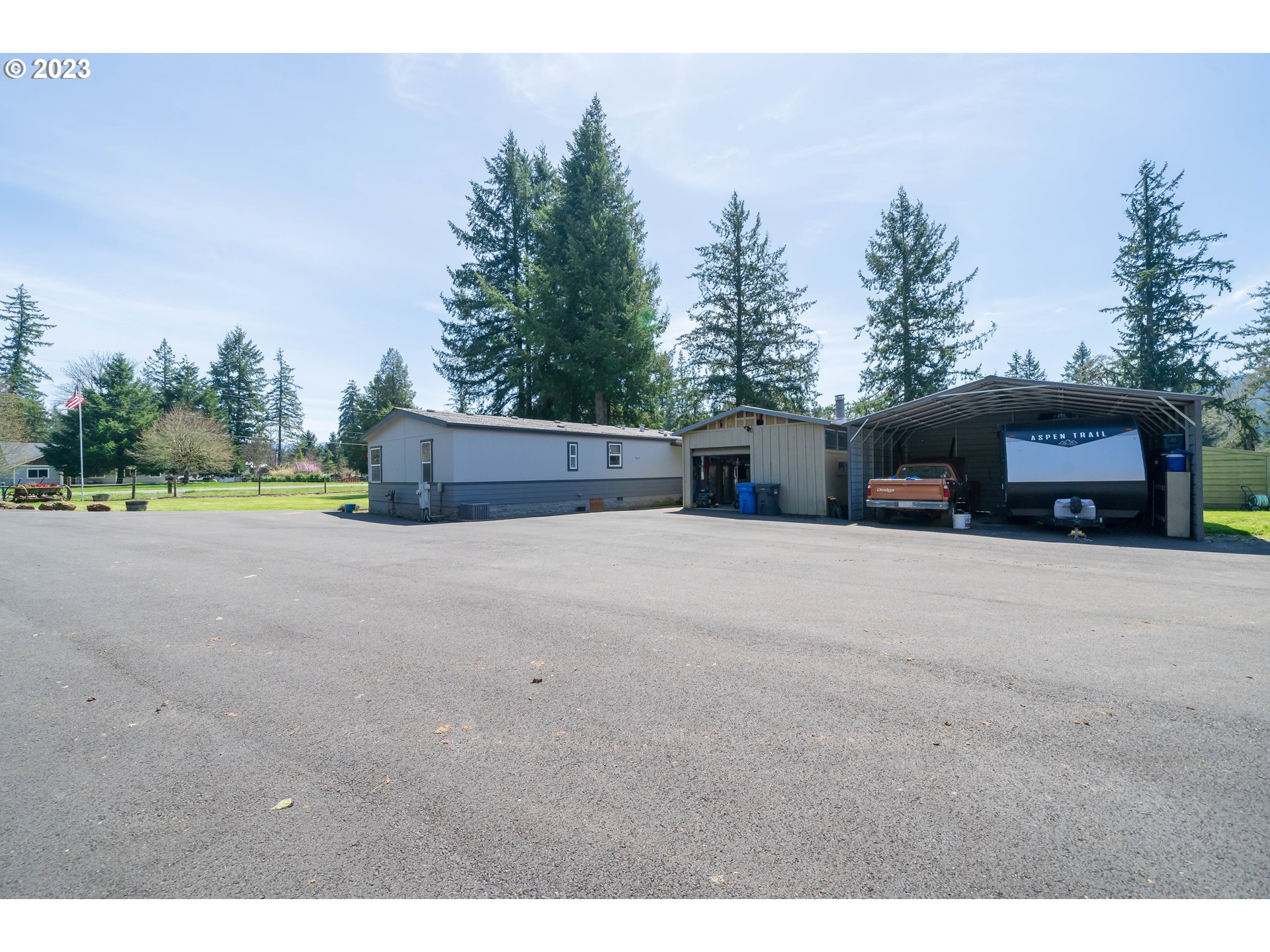 40766 North Mowitch Lyons, OR 97358 - Photo 4 of 31 a view of street with parked cars
