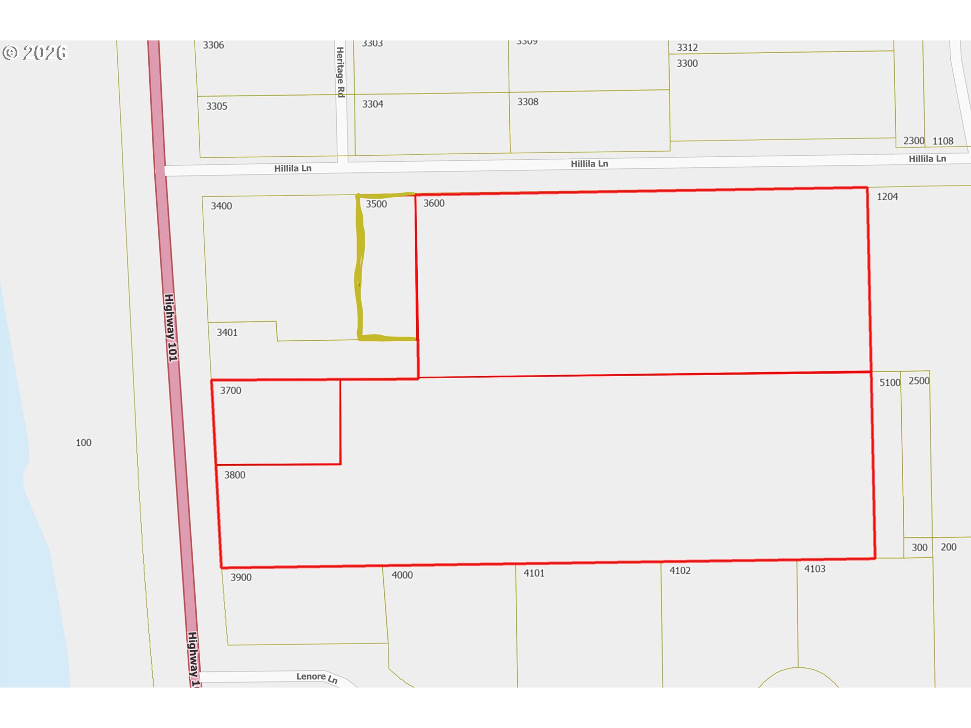 4045 Highway 101 Gearhart, OR 97138 - Photo 6 of 15 a picture of floor plan