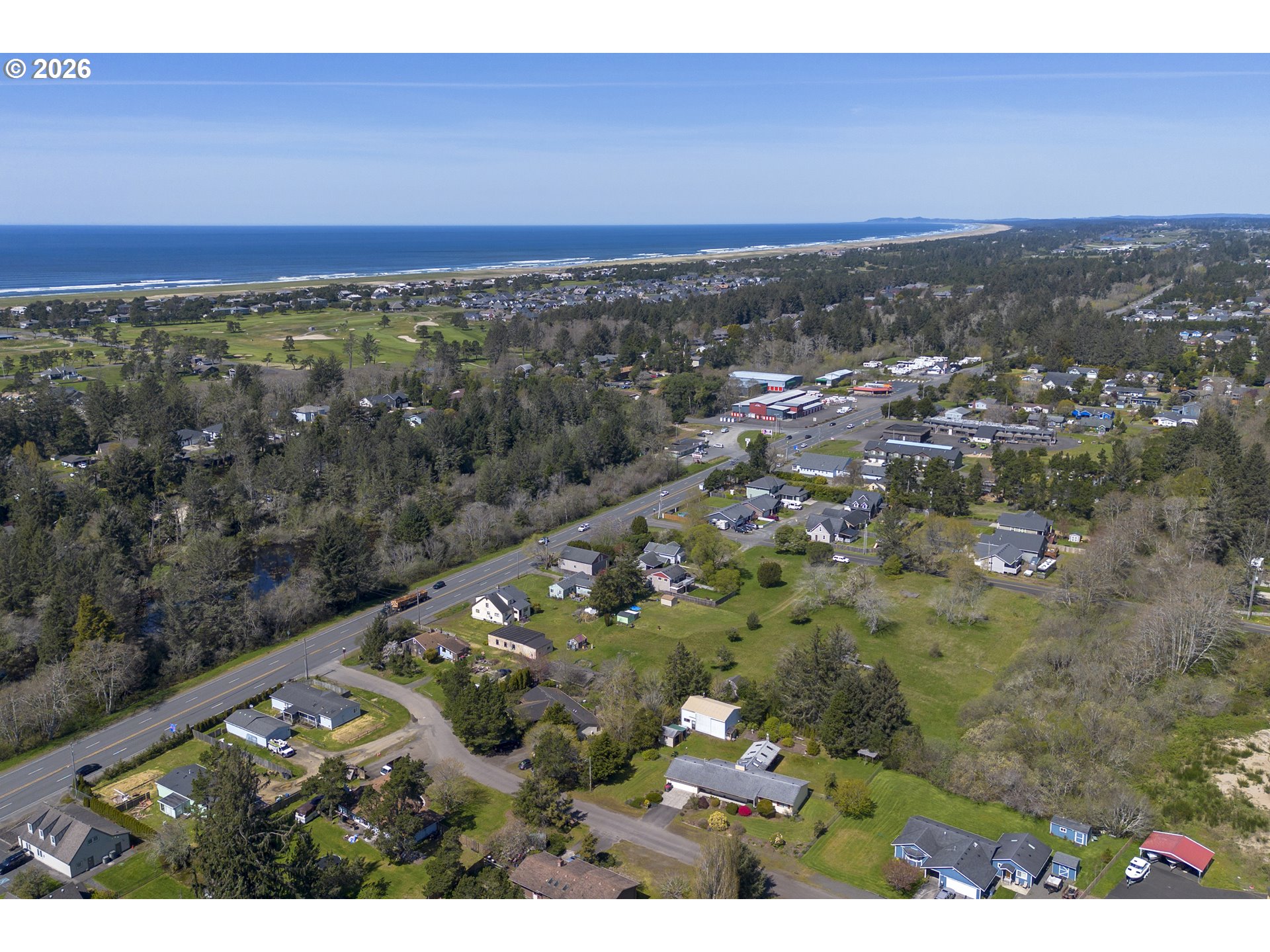 4045 Highway 101 Gearhart, OR 97138 - Photo 7 of 15 view of city and mountain