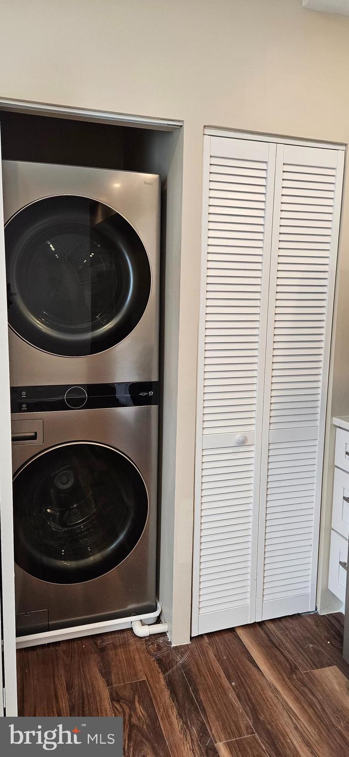 2016 1st Street Northwest, Unit 3 Washington, DC 20001 - Photo 16 of 18 a close up view of washer and dryer
