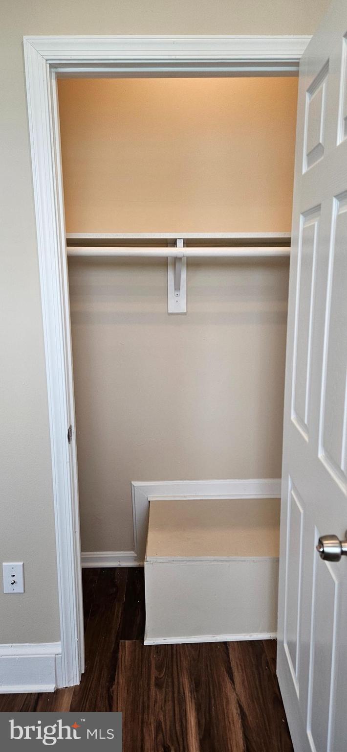2016 1st Street Northwest, Unit 3 Washington, DC 20001 - Photo 8 of 18 a view of walk in closet with empty racks