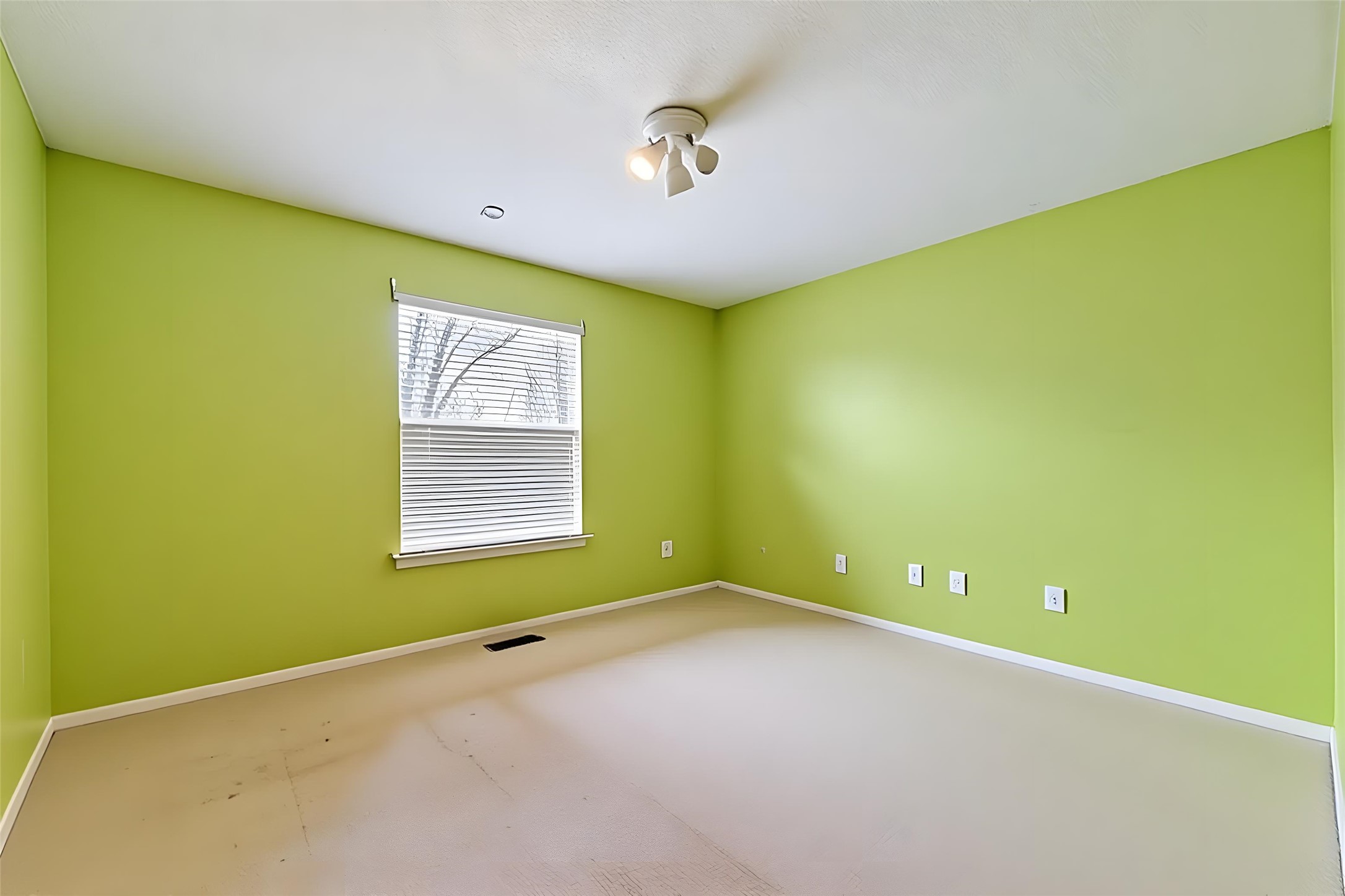 4008 Springwillow Lane Round Rock, TX 78681 - Photo 16 of 29 Virtually staged - Bedroom #3 featuring ceiling fan and a textured ceiling