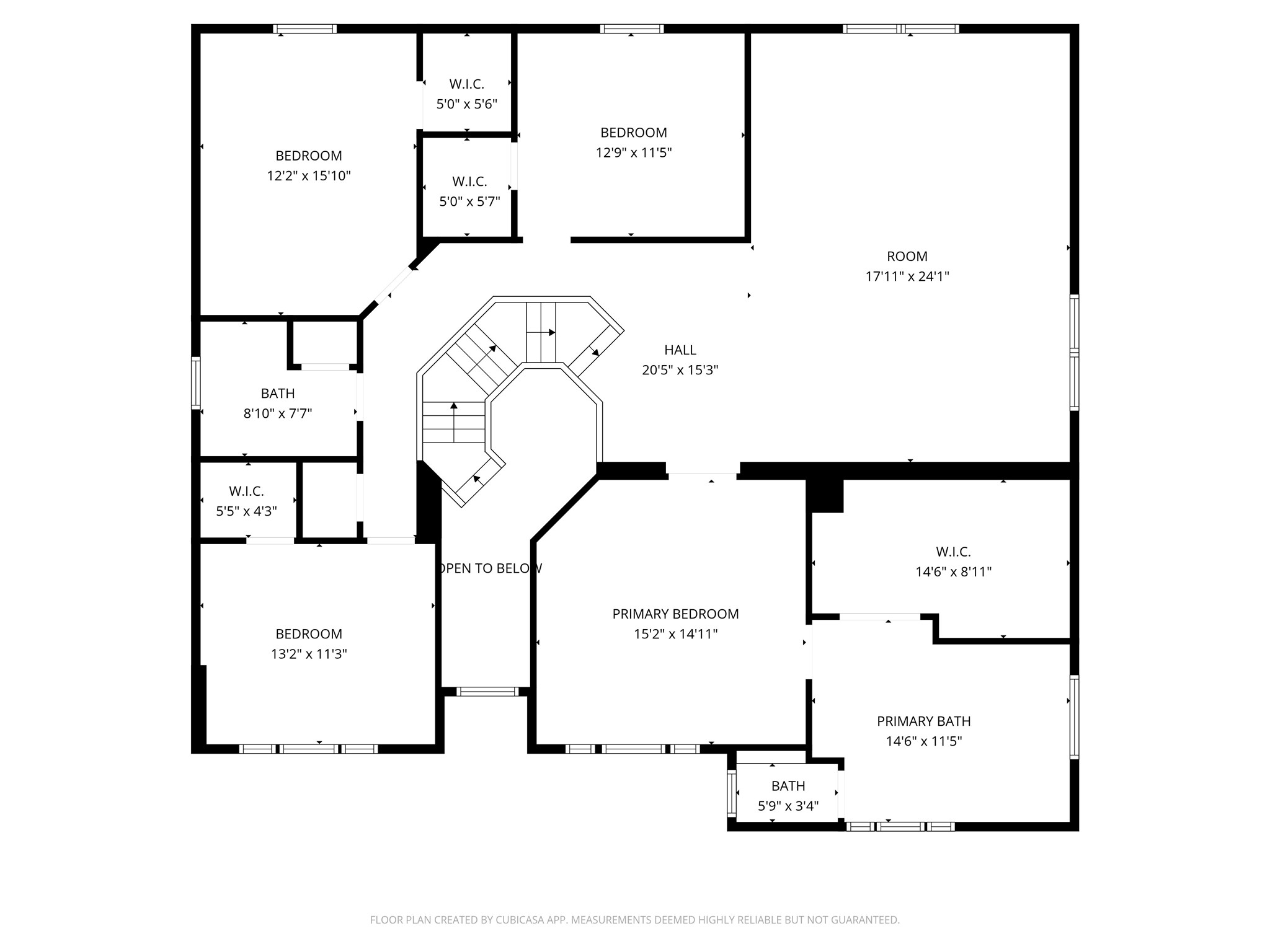 4008 Springwillow Lane Round Rock, TX 78681 - Photo 28 of 29 View of upper level floor plan