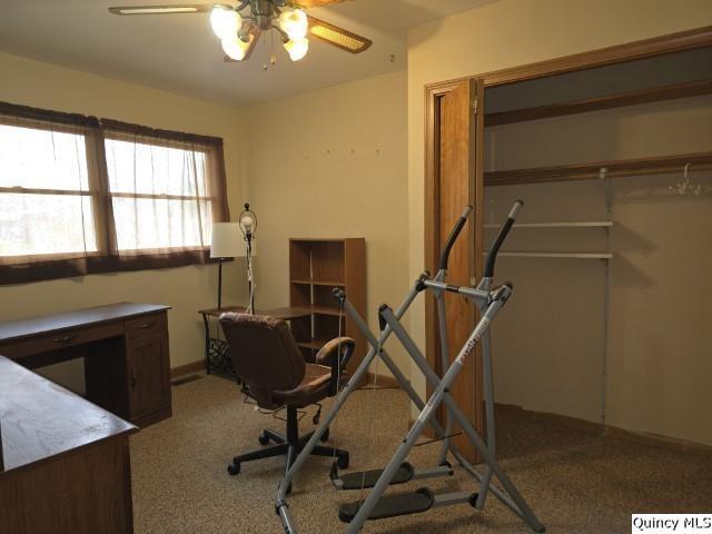 6 Westview Drive Hamilton, IL 62341 - Photo 14 of 30 a view of a workspace with furniture and a window