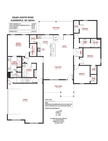 $489,900 | 28160 Austin Road, Albemarle, NC 28001
