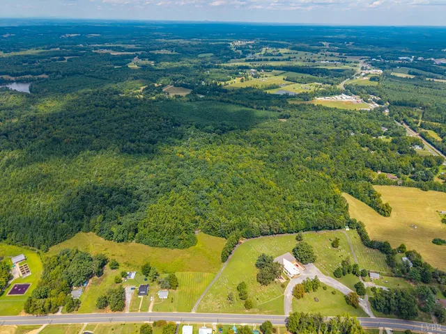 a view of an ocean and mountain