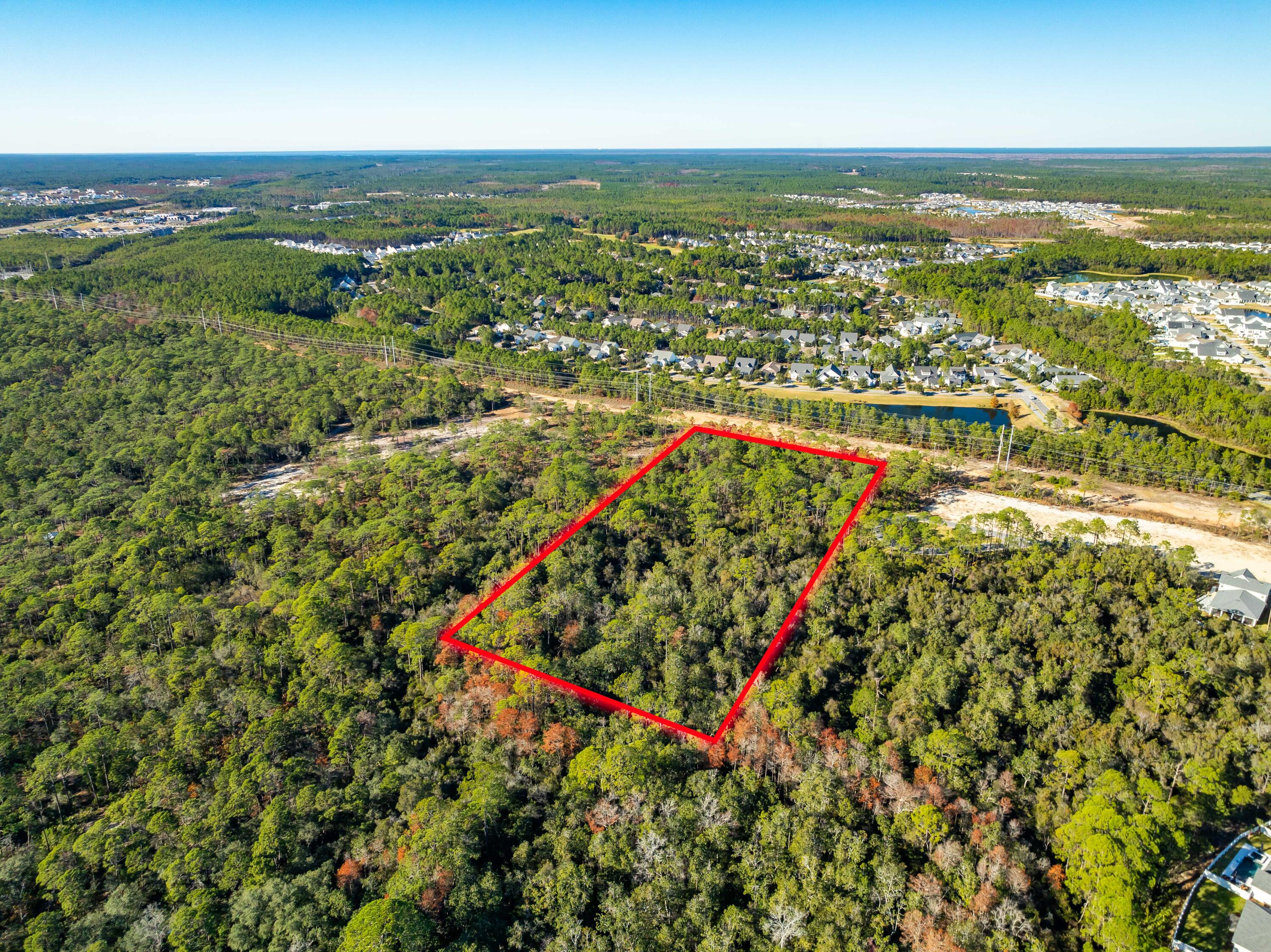 Lot 2 Jeep Rd Inlet Beach Inlet Beach, FL 32461 - Photo 7 of 10 Jeep St Lot Aerial Outlined-11