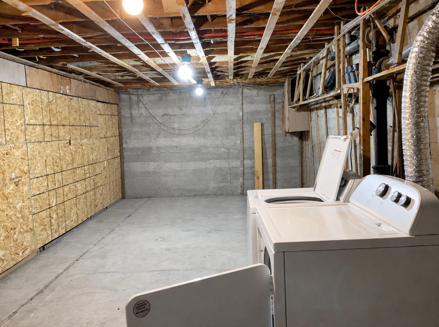77 Main Street Mars Hill, ME 04758 - Photo 15 of 16 basement laundry