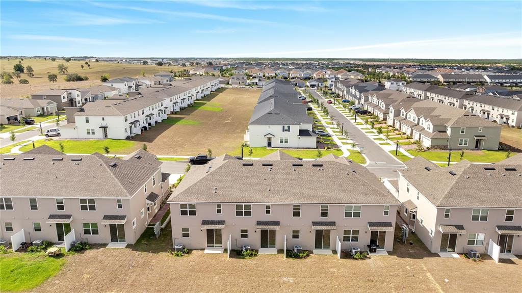 9068 Ocean Tide Way Kissimmee, FL 34747 - Photo 36 of 42 an aerial view of residential houses with outdoor space and ocean