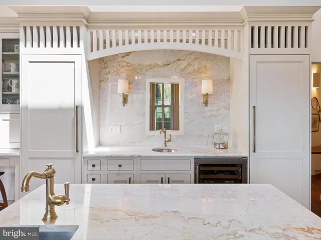 a view of a wooden door with a outdoor space