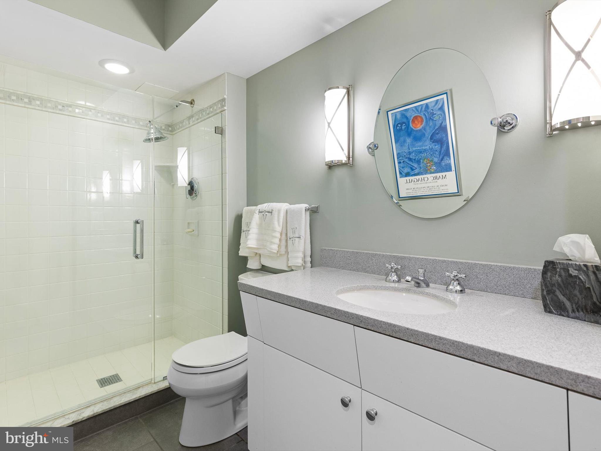 2299 Hilltop View Road Coatesville, PA 19320 - Photo 59 of 96 a bathroom with a sink toilet and shower