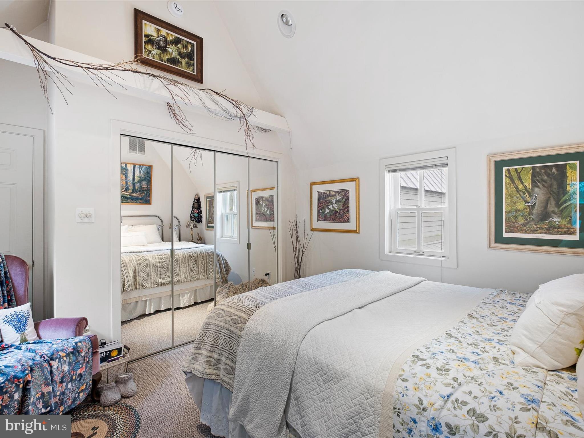 2299 Hilltop View Road Coatesville, PA 19320 - Photo 78 of 96 a bedroom with a bed and wooden floor