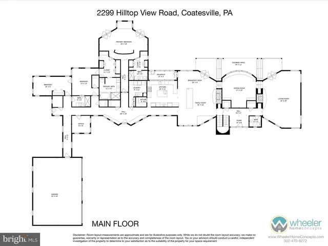 $6,500,000 | 2299 Hilltop View Road, Coatesville, PA 19320