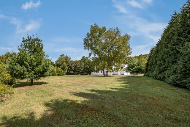 a view of big yard with an outdoor space
