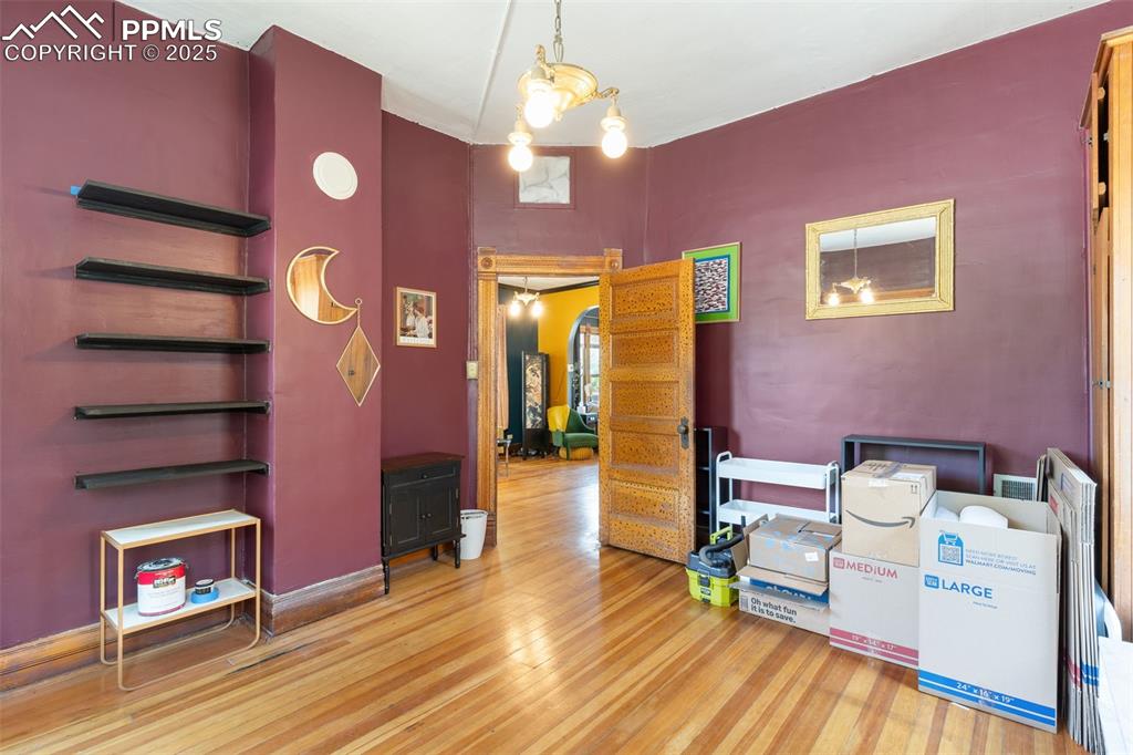 732 Rudd Avenue Canon City, CO 81212 - Photo 21 of 36 a living room with furniture and a fireplace