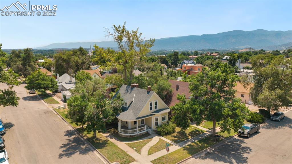732 Rudd Avenue Canon City, CO 81212 - Photo 4 of 36 a view of a city with a mountain
