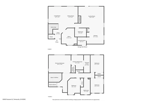 $925,000 | 43455 Fassano Court, Temecula, CA 92592