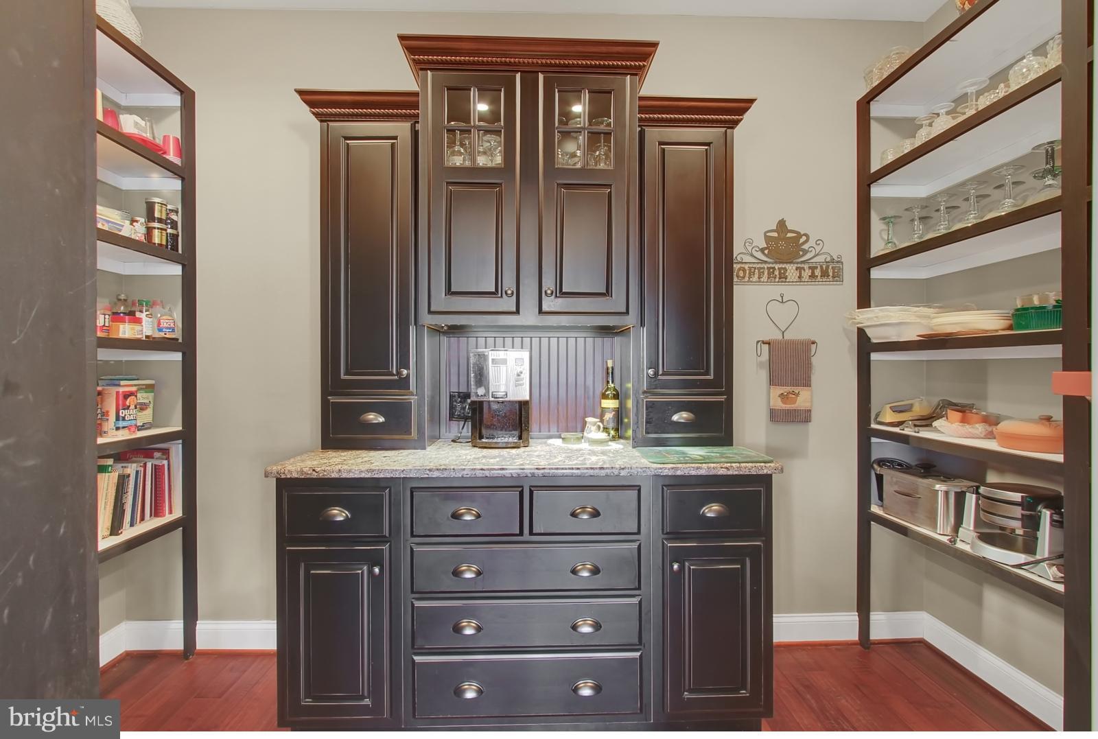 1017 Stansbury Road Pylesville, MD 21132 - Photo 4 of 20 SPACIOUS BUTLER PANTRY WITH CUSTOM CABNETRY