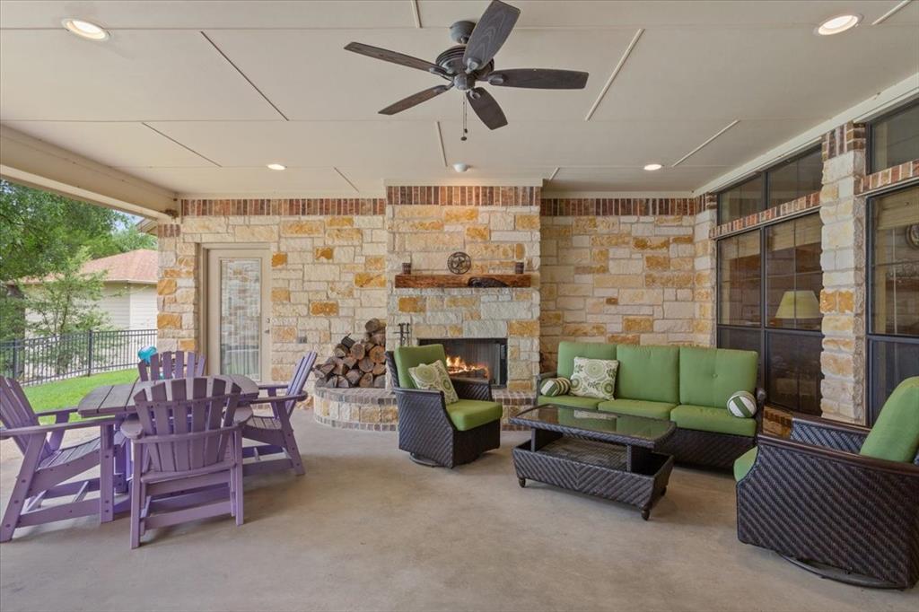 1125 Whispering Oaks China Spring, TX 76633 - Photo 29 of 36 Fireplace