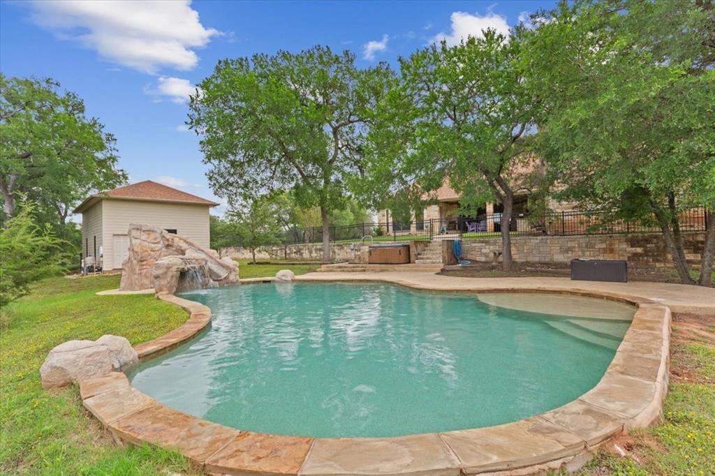 1125 Whispering Oaks China Spring, TX 76633 - Photo 33 of 36 Pool and separate Building with a separate driveway