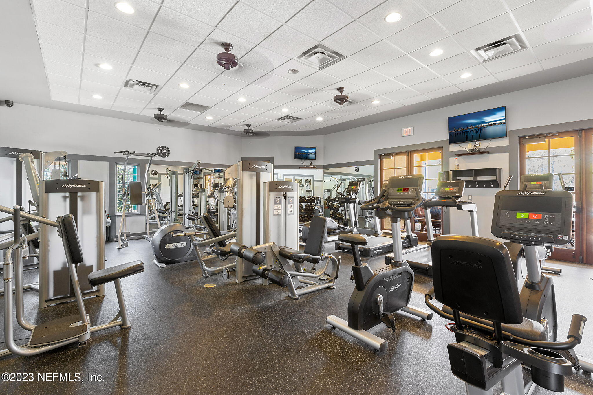 293 Porta Rosa Circle St. Augustine, FL 32092 - Photo 37 of 37 a view of a room with gym equipment