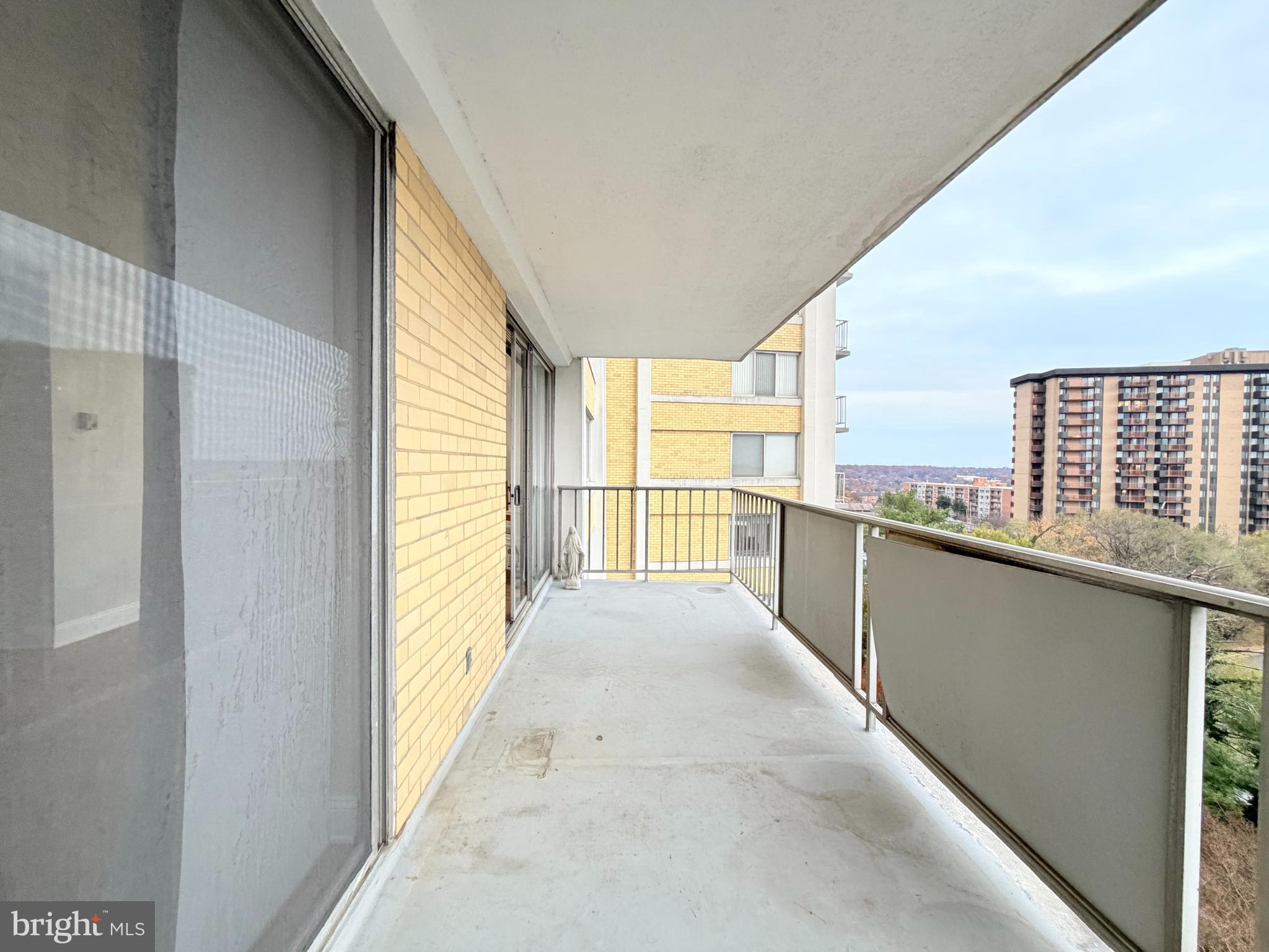 301 North Beauregard Street, Unit 703 Alexandria, VA 22312 - Photo 9 of 16 a view of a city from a balcony