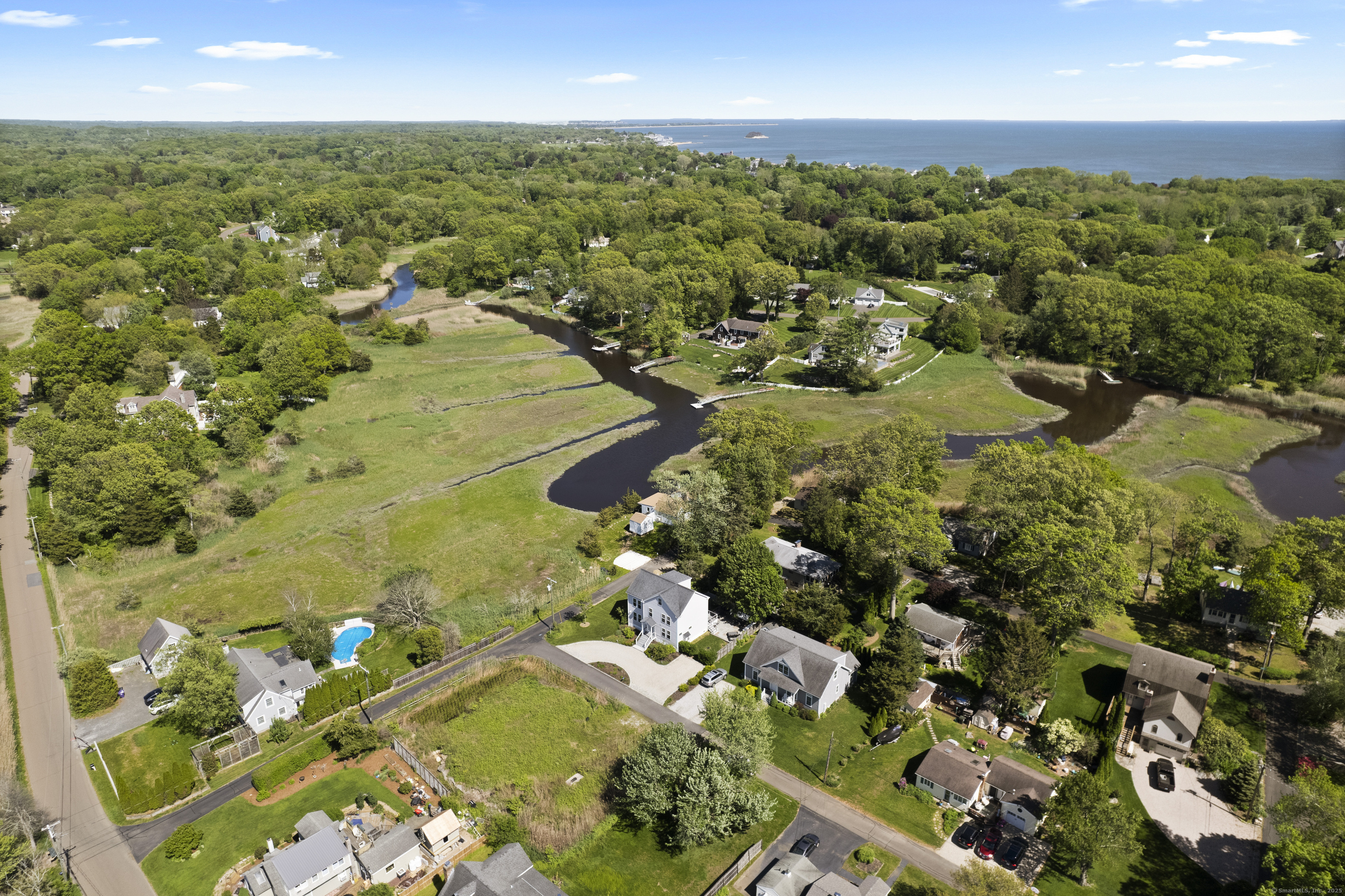 3 Arrowhead Road Madison, CT 06443 - Photo 35 of 40 an aerial view of residential houses with outdoor space