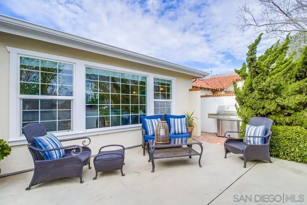 754 A Avenue Coronado, CA 92118 - Photo 3 of 25 a balcony with furniture and a potted plant