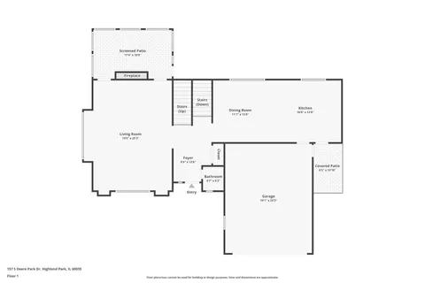 $1,600,000 | 157 South Deere Park Drive, Highland Park, IL 60035