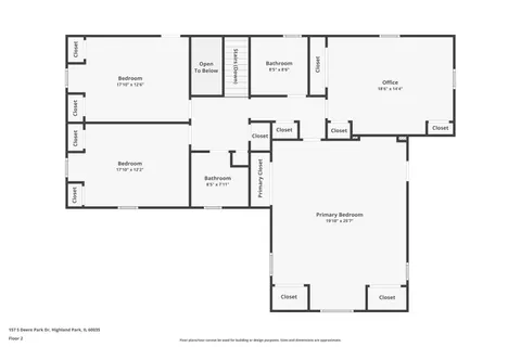 $1,600,000 | 157 South Deere Park Drive, Highland Park, IL 60035