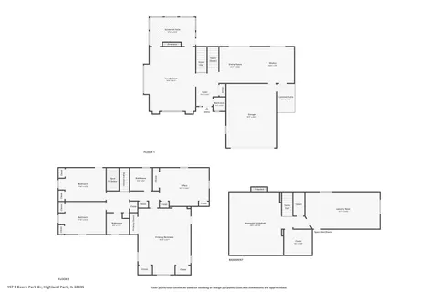 $1,600,000 | 157 South Deere Park Drive, Highland Park, IL 60035
