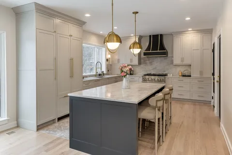 a room with storage and utility area