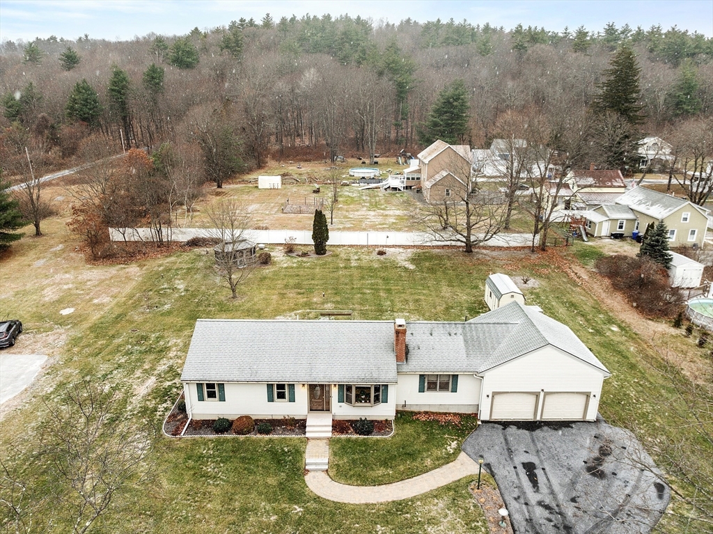 27 Lancaster Road Shirley, MA 01464 - Photo 37 of 41 an aerial view of a house with outdoor space